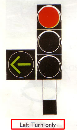 traffic left light signal filter right crossword dave